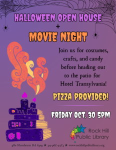 Halloween Open House + Movie Night